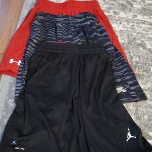 Collection of name brand youth shorts